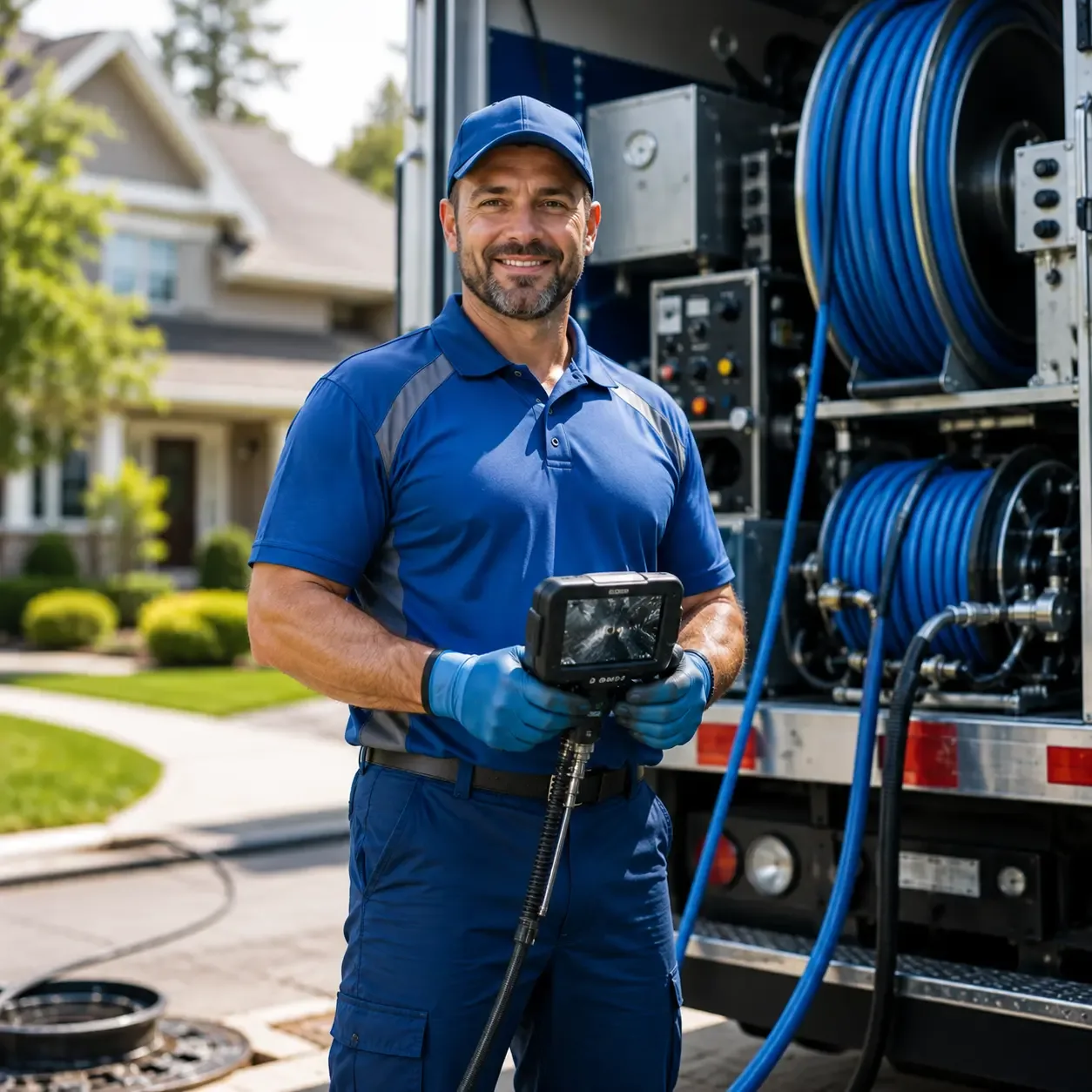 Local outdoor drain cleaning specialists in Litchfield, IL
